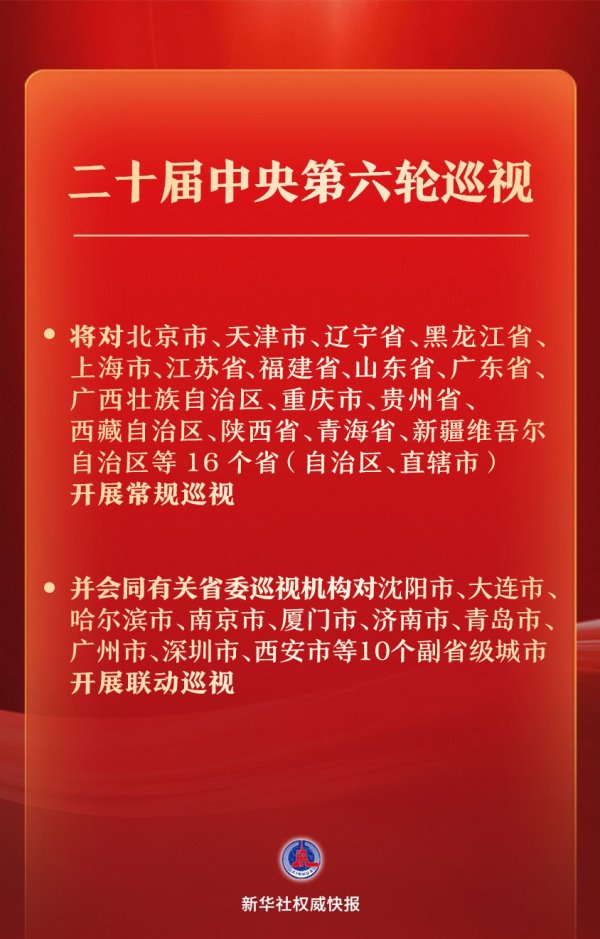 寻牛堂 二十届中央第六轮巡视对象公布_大皖新闻 | 安徽网